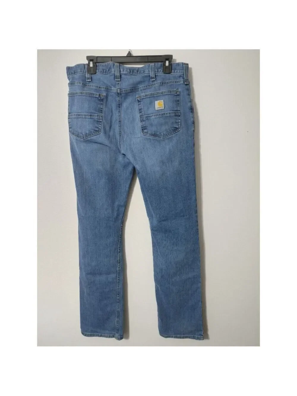 Men's Carhartt Blue Relaxed Fit Straight Jeans Waist 36x32
